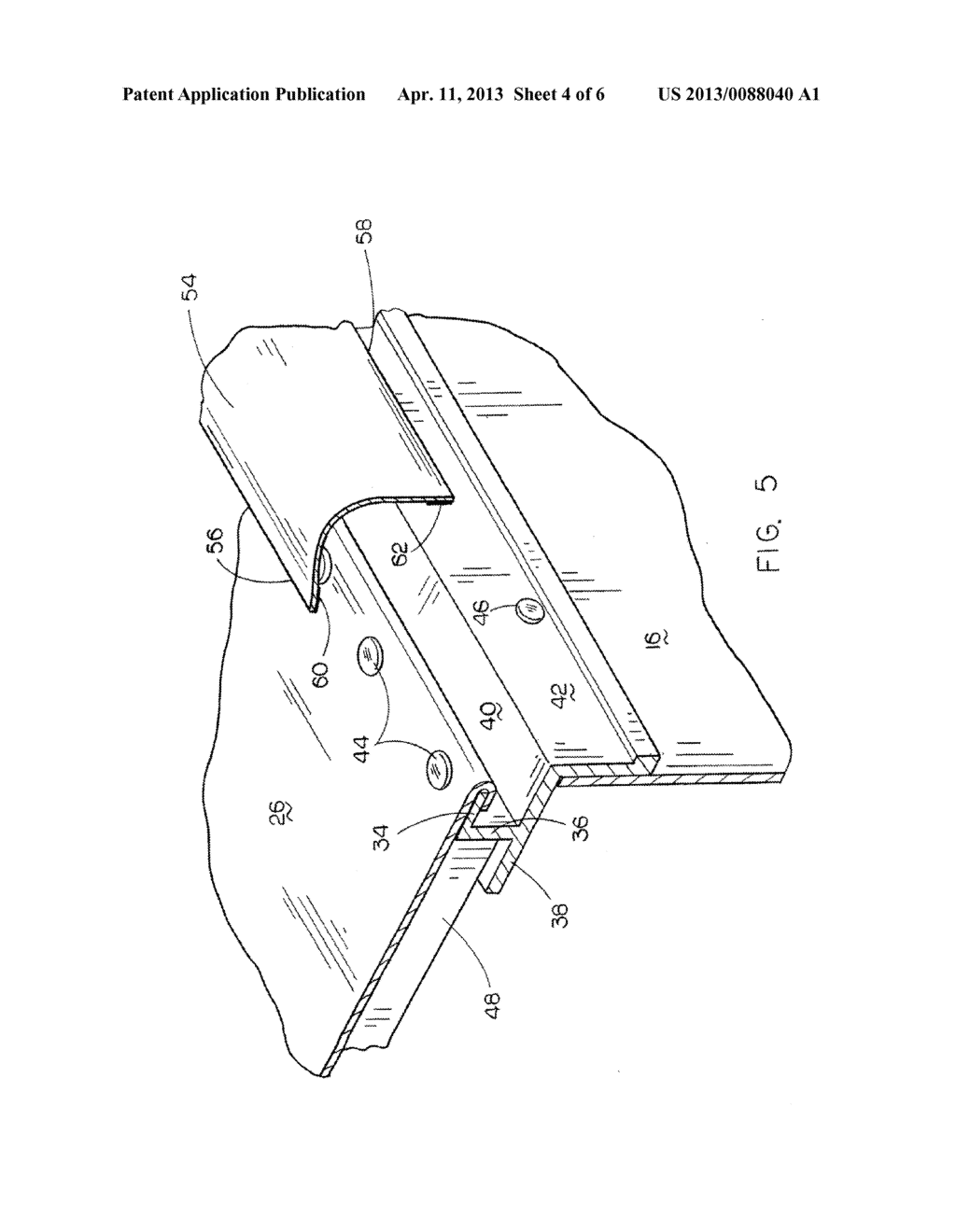 DRAG REDUCTION APPARATUS FOR A TRAILER - diagram, schematic, and image 05