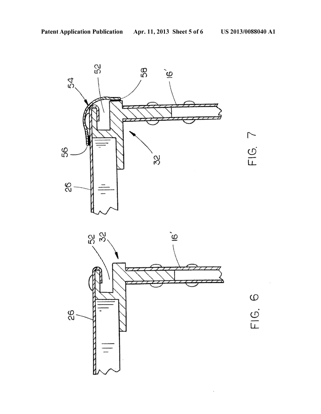 DRAG REDUCTION APPARATUS FOR A TRAILER - diagram, schematic, and image 06