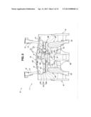 STRUCTURE FOR FRONT SECTION OF VEHICLE BODY diagram and image