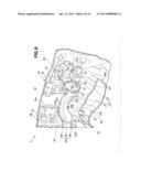 STRUCTURE FOR FRONT SECTION OF VEHICLE BODY diagram and image