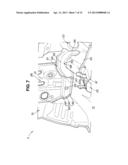 STRUCTURE FOR FRONT SECTION OF VEHICLE BODY diagram and image