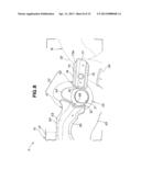 STRUCTURE FOR FRONT SECTION OF VEHICLE BODY diagram and image