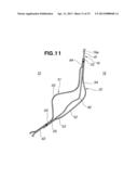 STRUCTURE FOR FRONT SECTION OF VEHICLE BODY diagram and image