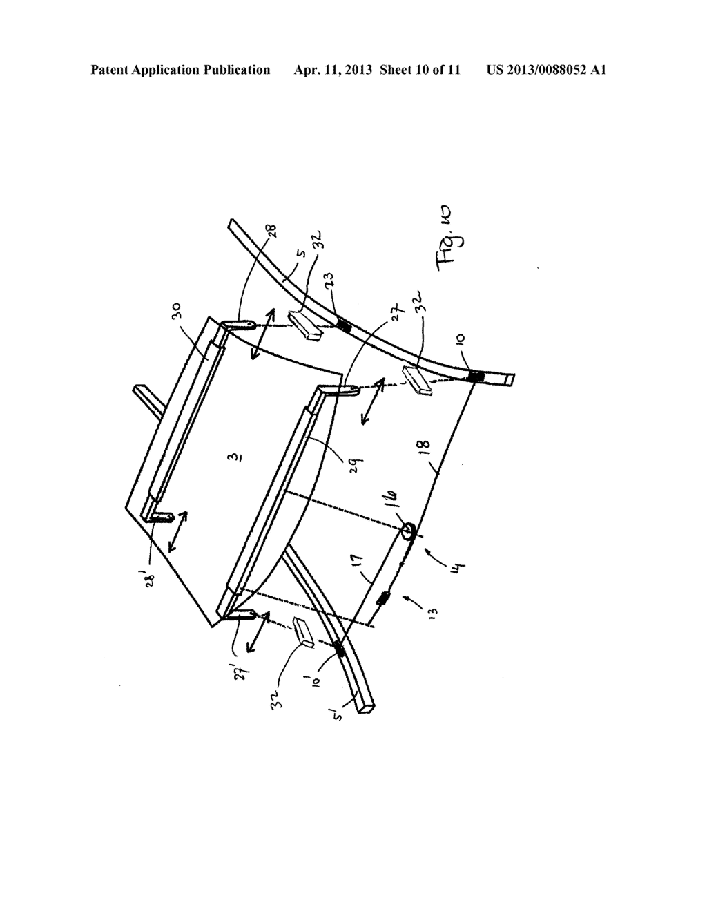 ROOF ASSEMBLY FOR A VEHICLE - diagram, schematic, and image 11