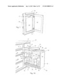 MODULAR STORAGE AND ORGANIZATION SYSTEM FOR EXISTING CABINETS diagram and image