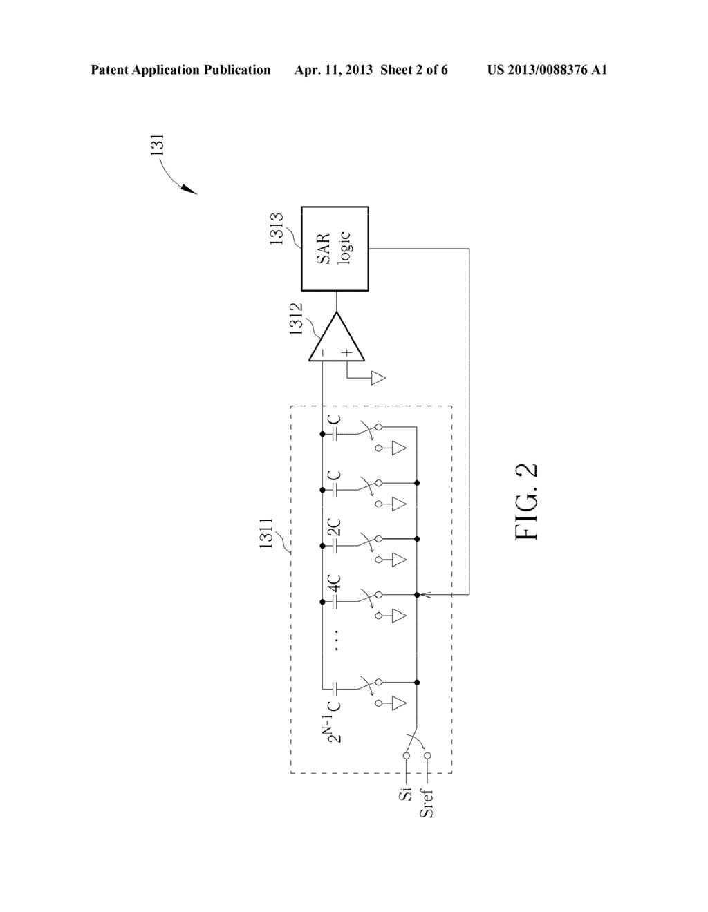 SIGMA-DELTA MODULATOR WITH SAR ADC AND TRUNCATER AND RELATED SIGMA-DELTA     MODULATION METHOD - diagram, schematic, and image 03