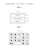 ALPHABET INPUT DEVICE AND ALPHABET RECOGNITION SYSTEM IN SMALL-SIZED     KEYPAD diagram and image