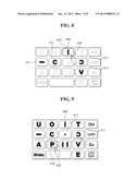 ALPHABET INPUT DEVICE AND ALPHABET RECOGNITION SYSTEM IN SMALL-SIZED     KEYPAD diagram and image