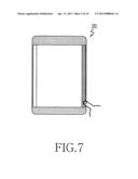 APPARATUS AND METHOD FOR CONTROLLING TOUCHSCREEN OF A PORTABLE TERMINAL diagram and image