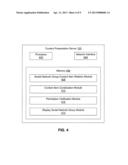 DISPLAYING CONTENT ITEMS RELATED TO A SOCIAL NETWORK GROUP diagram and image