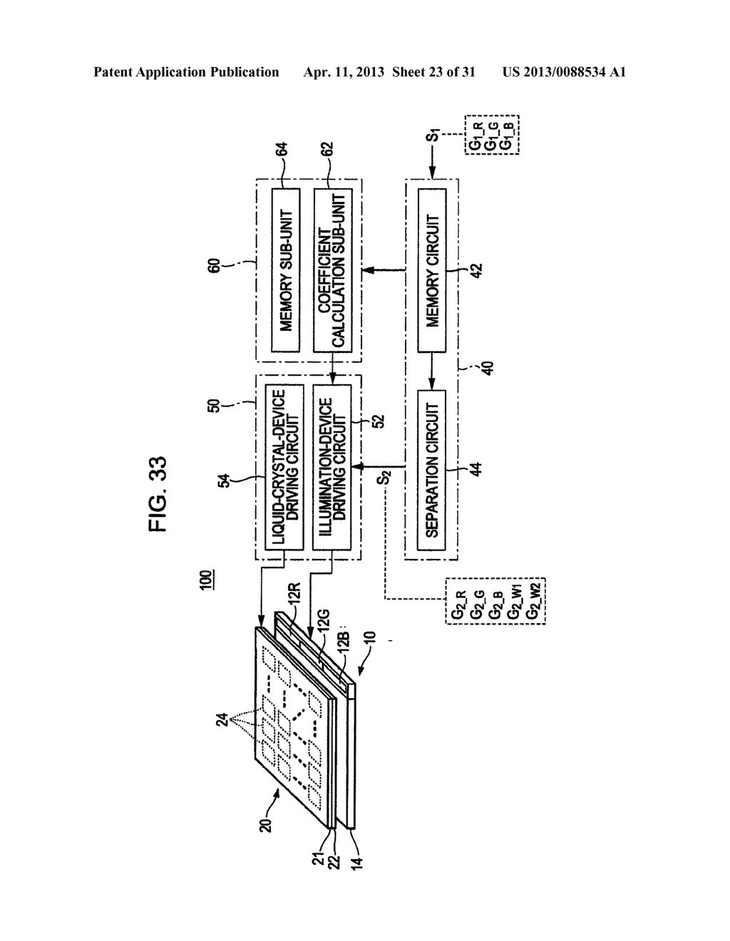 Display Device, Method for Driving Display Device, and Electronic     Apparatus - diagram, schematic, and image 24