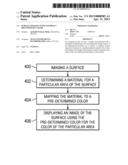 SURFACE IMAGING WITH MATERIALS IDENTIFIED BY COLOR diagram and image