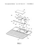 CRADLE FOR PORTABLE TERMINAL diagram and image