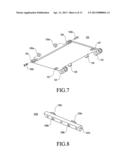 CRADLE FOR PORTABLE TERMINAL diagram and image