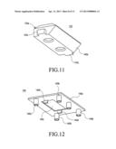 CRADLE FOR PORTABLE TERMINAL diagram and image