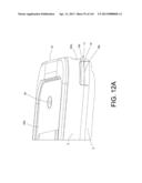 HOUSING FOR ENCASING AN OBJECT HAVING A PROXIMITY SENSOR diagram and image