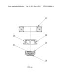 LAMP WITH MULTIPLE COMBINED LIGHT REFLECTORS, LAMP CONNECTOR, AND     PROXIMITY SENSOR FOR THE LAMP diagram and image