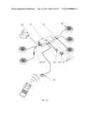 LAMP WITH MULTIPLE COMBINED LIGHT REFLECTORS, LAMP CONNECTOR, AND     PROXIMITY SENSOR FOR THE LAMP diagram and image