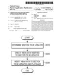 METHOD FOR PLAYING BACK RECORDING MEDIUM AND RECORDING MEDIUM PLAYBACK     DEVICE USING THE SAME diagram and image