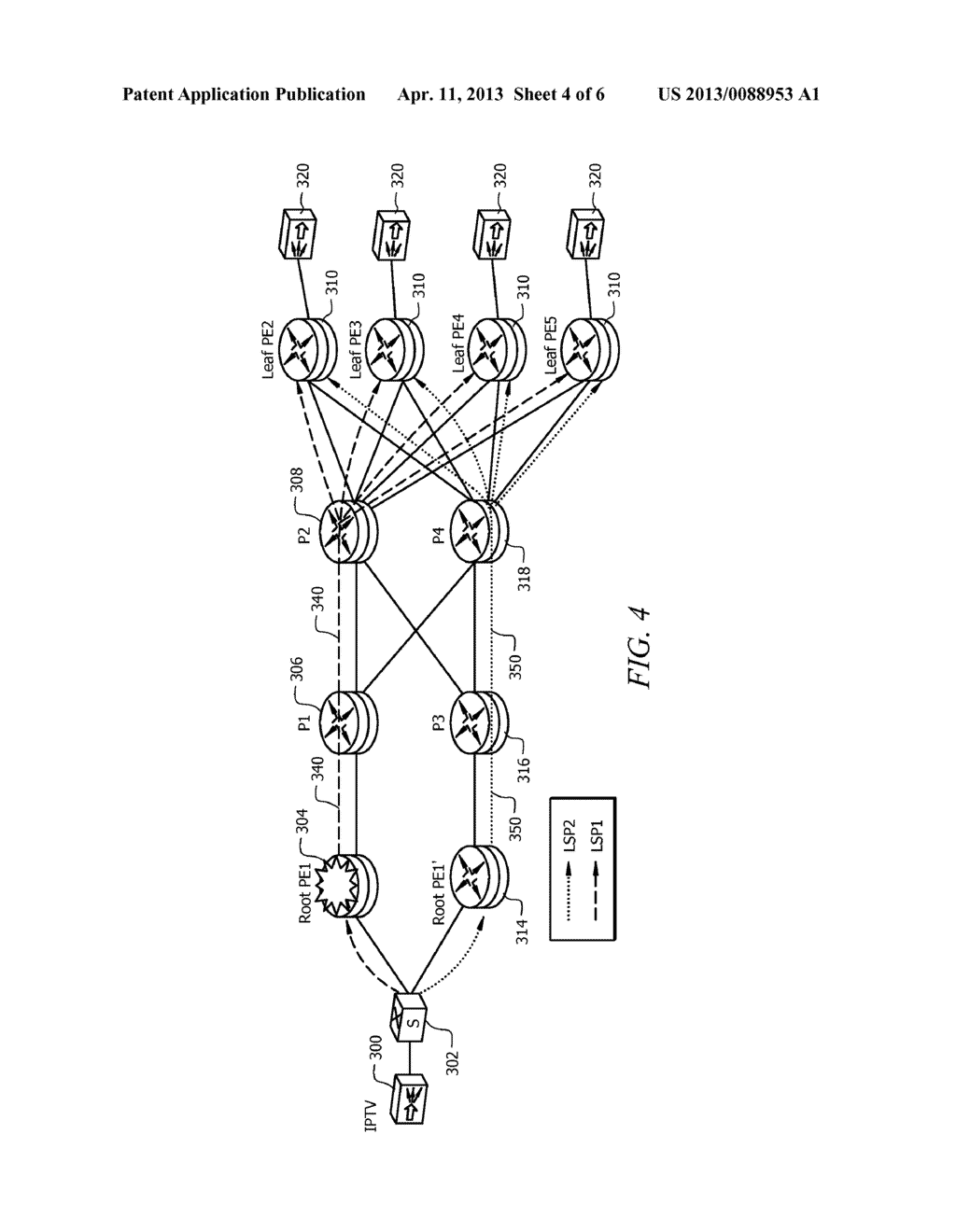 Failure Detection in the Multiprotocol Label Switching Multicast Label     Switched Path's End-to-End Protection Solution - diagram, schematic, and image 05