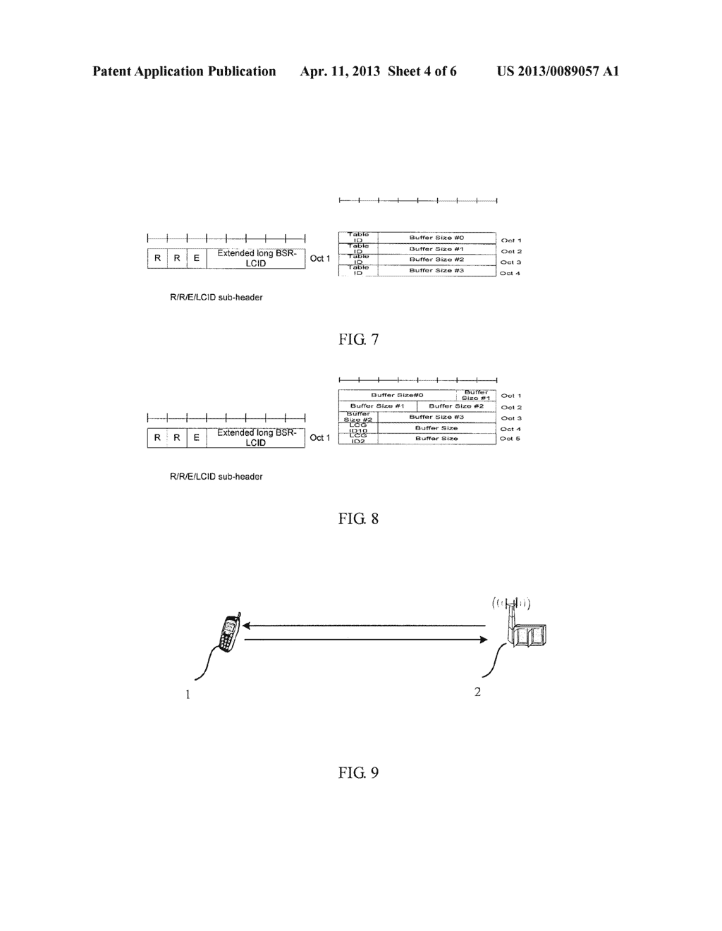 METHOD AND DEVICE FOR DELIVERY OF BSR INFORMATION TO ASSIST EFFICIENT     SCHEDULING - diagram, schematic, and image 05