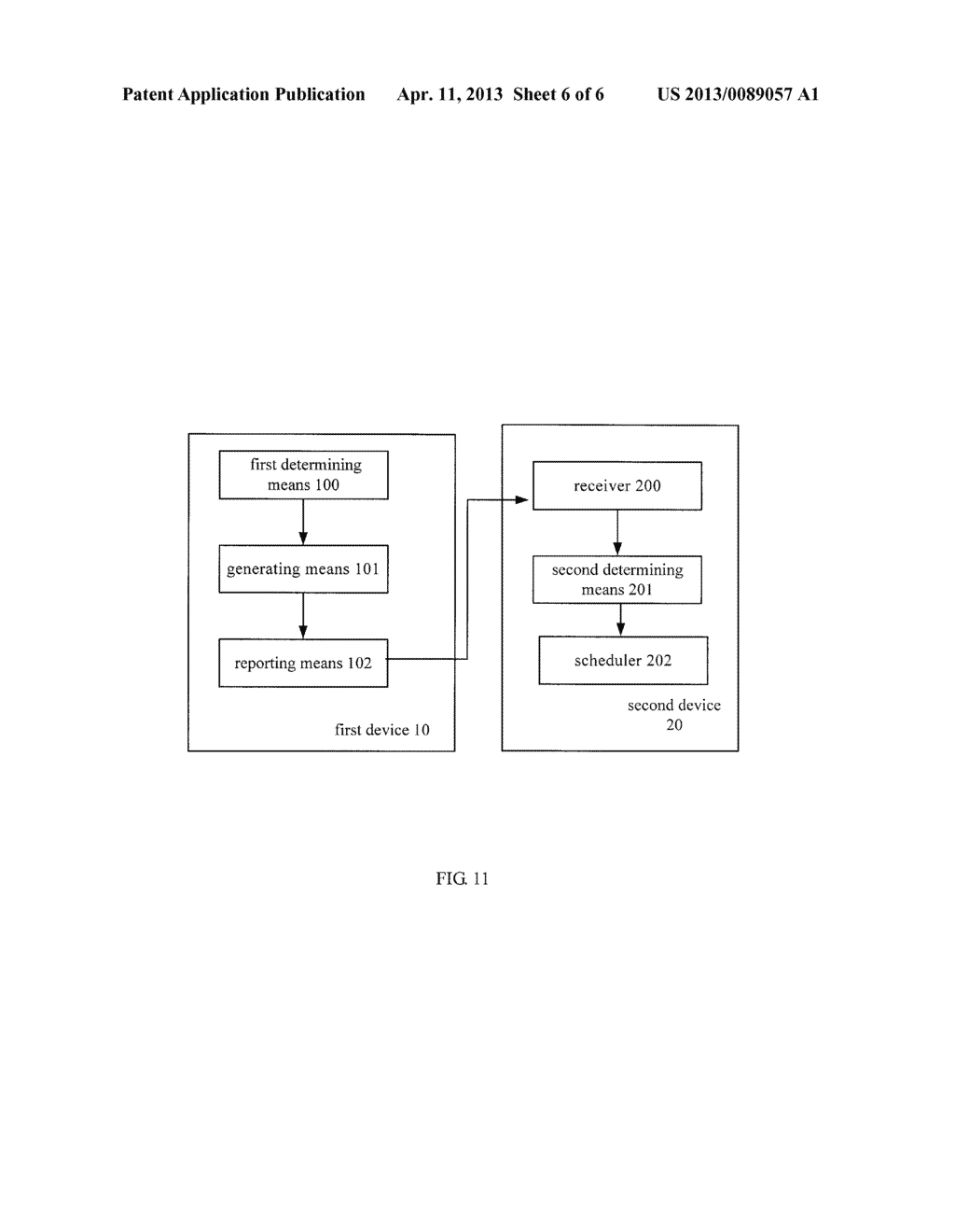 METHOD AND DEVICE FOR DELIVERY OF BSR INFORMATION TO ASSIST EFFICIENT     SCHEDULING - diagram, schematic, and image 07