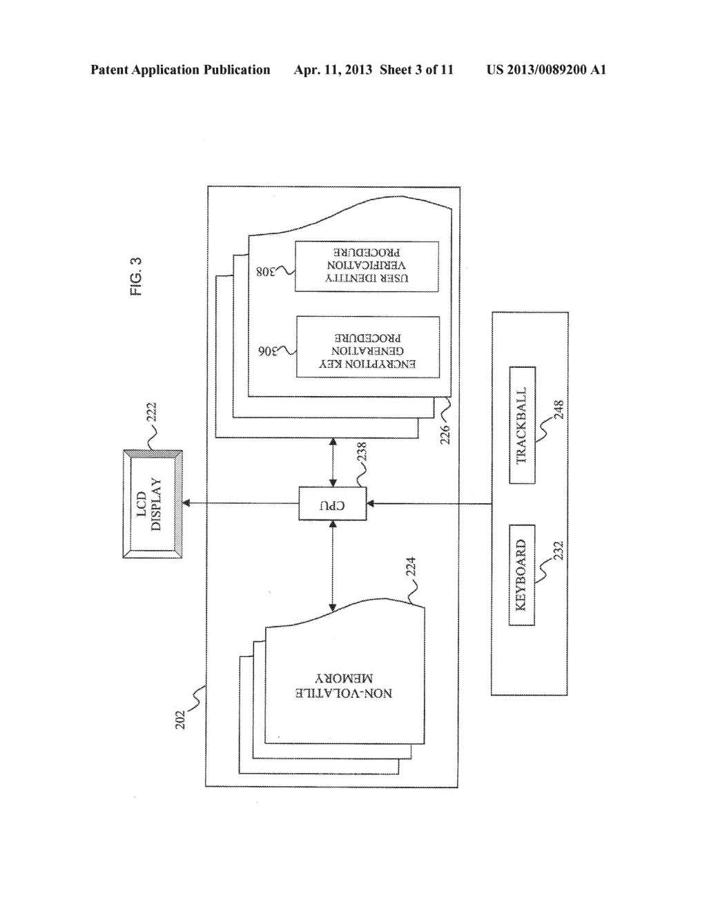 SECURE DATA TRANSFER ON A HANDHELD COMMUNICATIONS DEVICE - diagram, schematic, and image 04