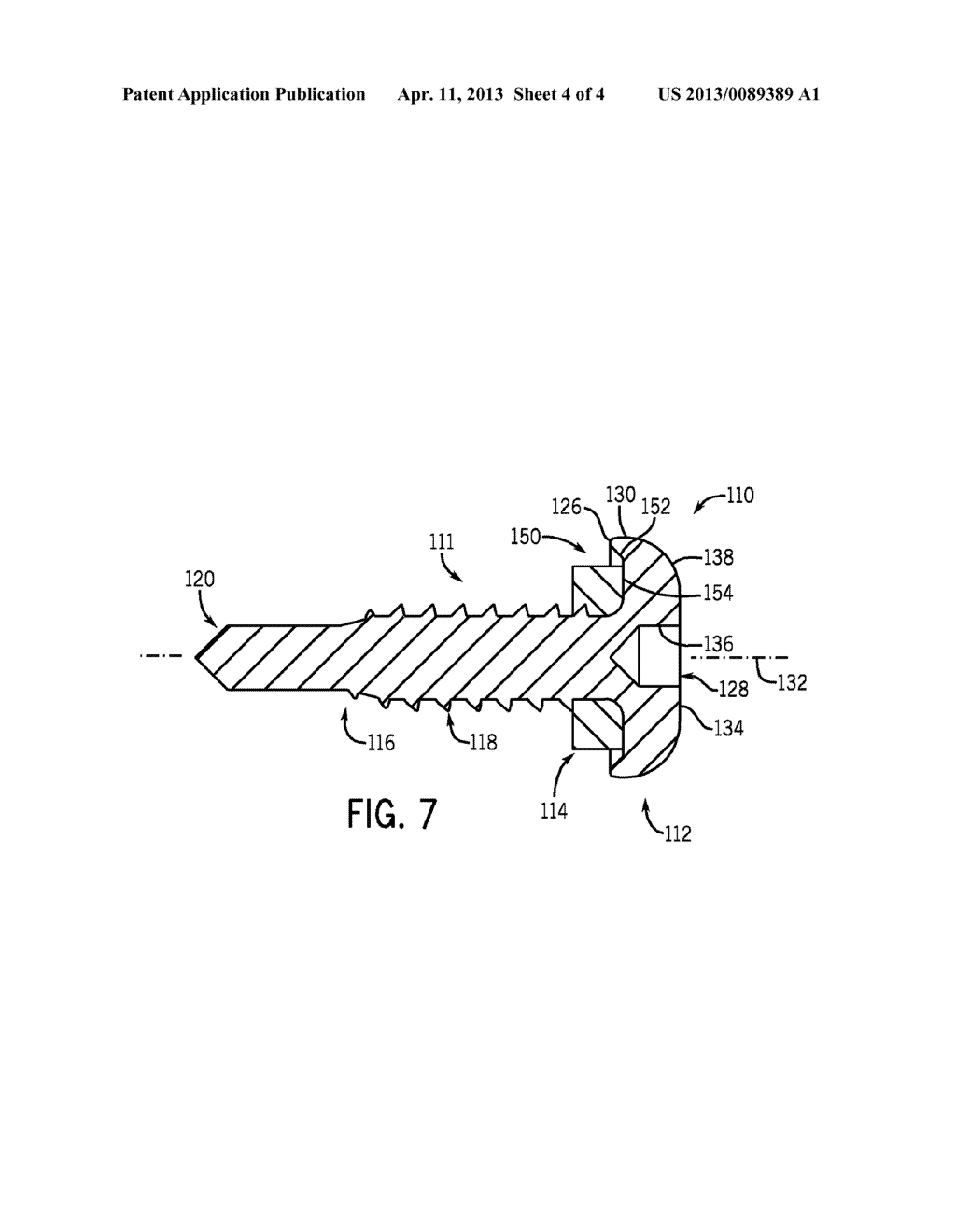 FASTENER WITH LOW PROFILE HEAD AND WASHER - diagram, schematic, and image 05