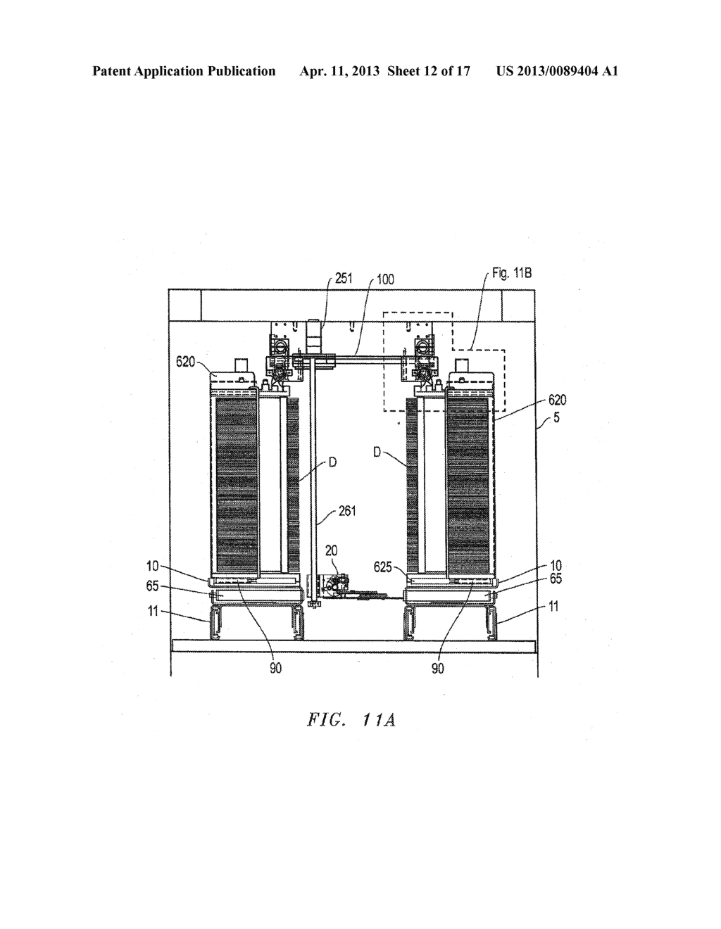 SCALABLE INTEGRATED HIGH DENSITY OPTICAL DATA/MEDIA STORAGE DELIVERY     SYSTEM - diagram, schematic, and image 13