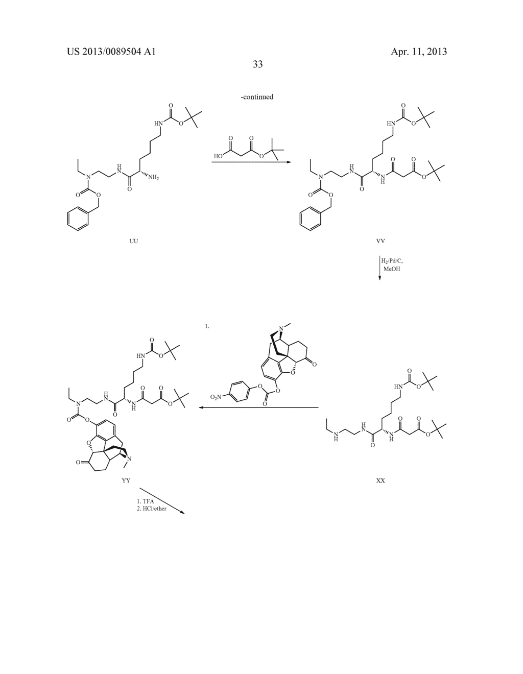 Compositions Comprising Enzyme-Cleavable Hydromorphone Prodrug - diagram, schematic, and image 45