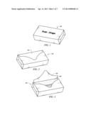 Portable And Disposable Potti-Drape Device diagram and image