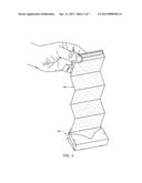 Portable And Disposable Potti-Drape Device diagram and image