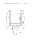 Portable And Disposable Potti-Drape Device diagram and image