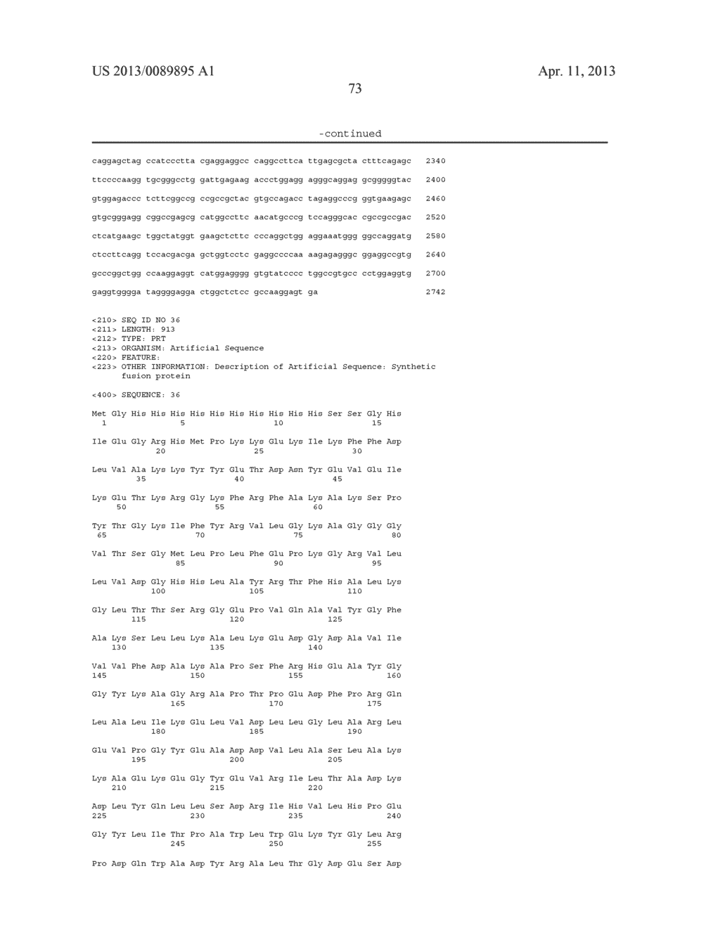 Polypeptides Having Nucleic Acid Binding Activity and Compositions and     Methods For Nucleic Acid Amplification - diagram, schematic, and image 77