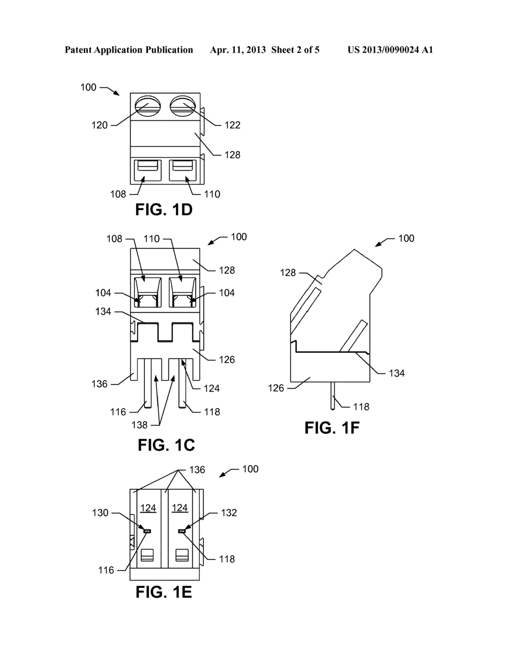 ELECTRICAL TERMINALS AND METHODS OF MANUFACTURING THE SAME - diagram, schematic, and image 03