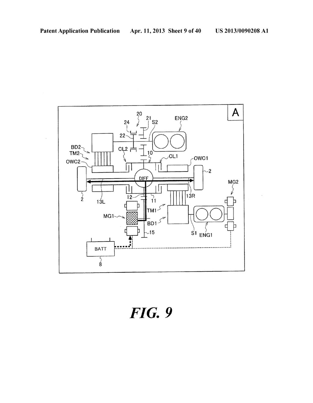 VEHICLE DRIVING SYSTEM AND CONTROL METHOD FOR VEHICLE DRIVING SYSTEM - diagram, schematic, and image 10