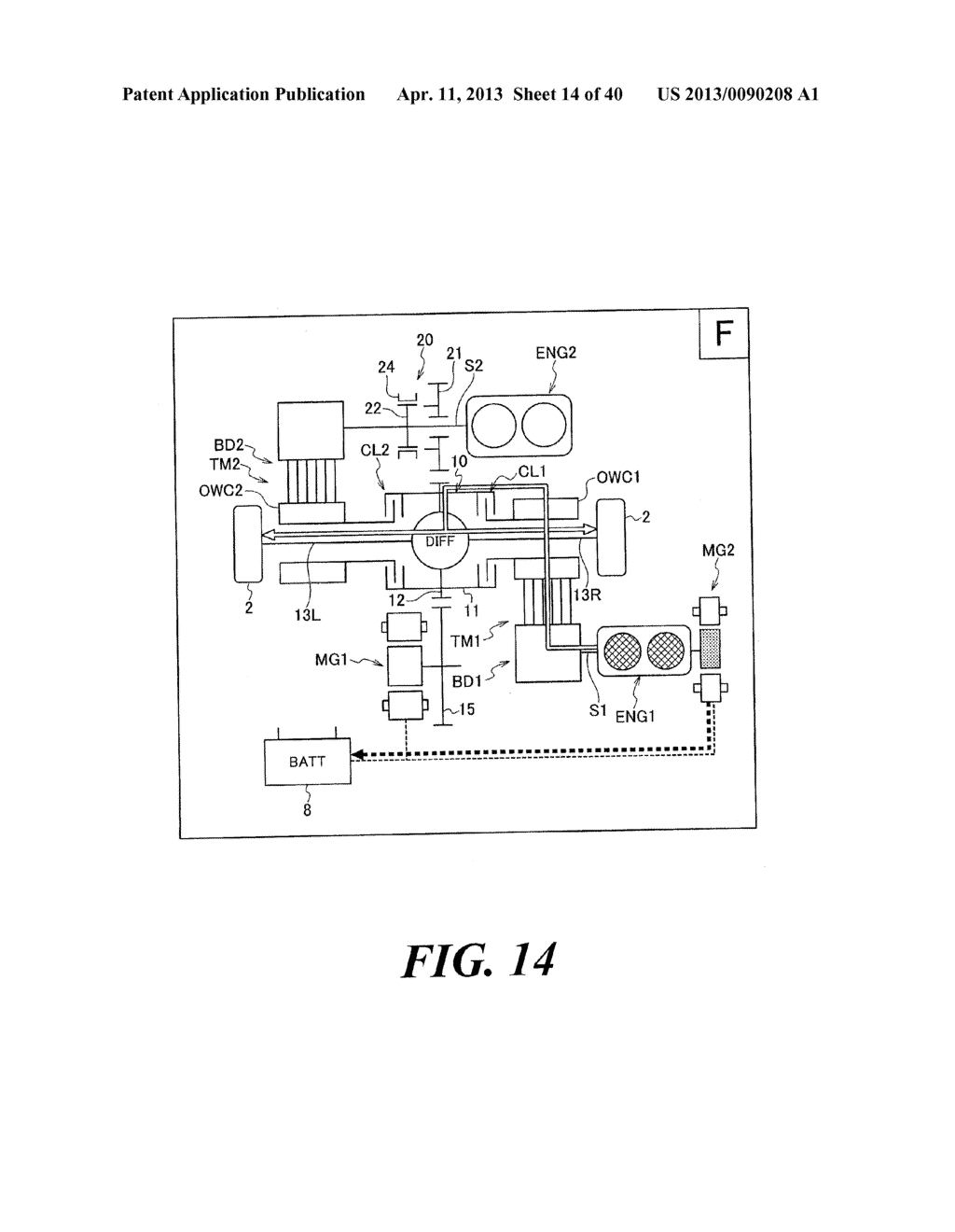 VEHICLE DRIVING SYSTEM AND CONTROL METHOD FOR VEHICLE DRIVING SYSTEM - diagram, schematic, and image 15