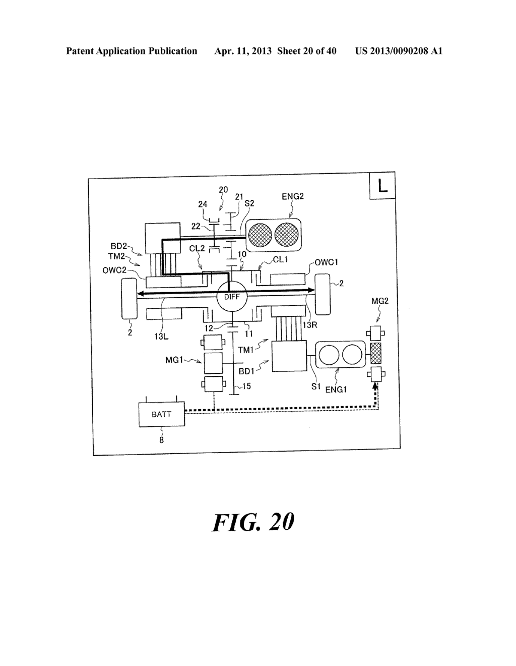 VEHICLE DRIVING SYSTEM AND CONTROL METHOD FOR VEHICLE DRIVING SYSTEM - diagram, schematic, and image 21