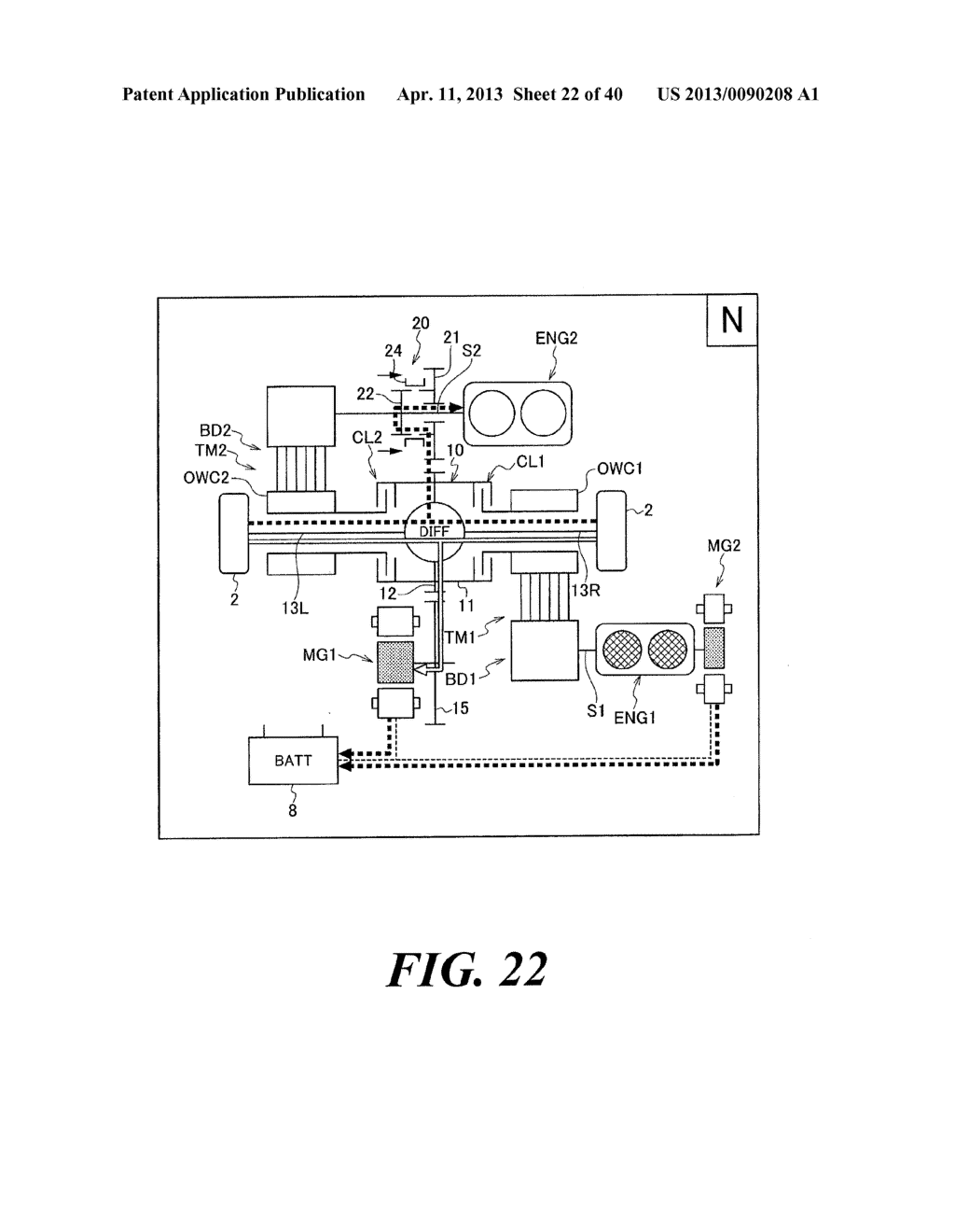 VEHICLE DRIVING SYSTEM AND CONTROL METHOD FOR VEHICLE DRIVING SYSTEM - diagram, schematic, and image 23