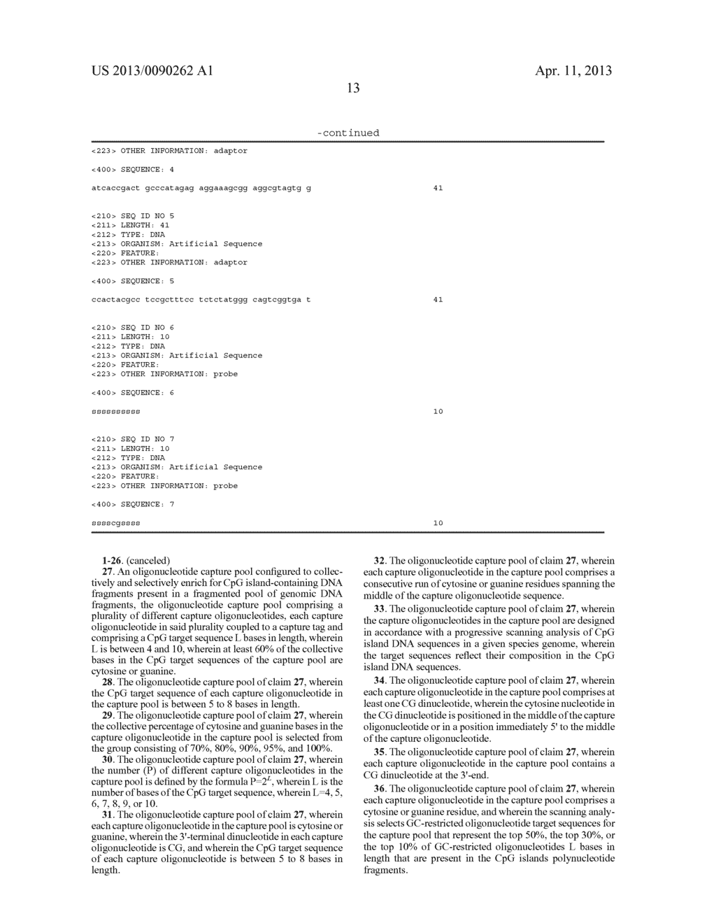 SELECTIVE ENRICHMENT OF CpG ISLANDS - diagram, schematic, and image 20