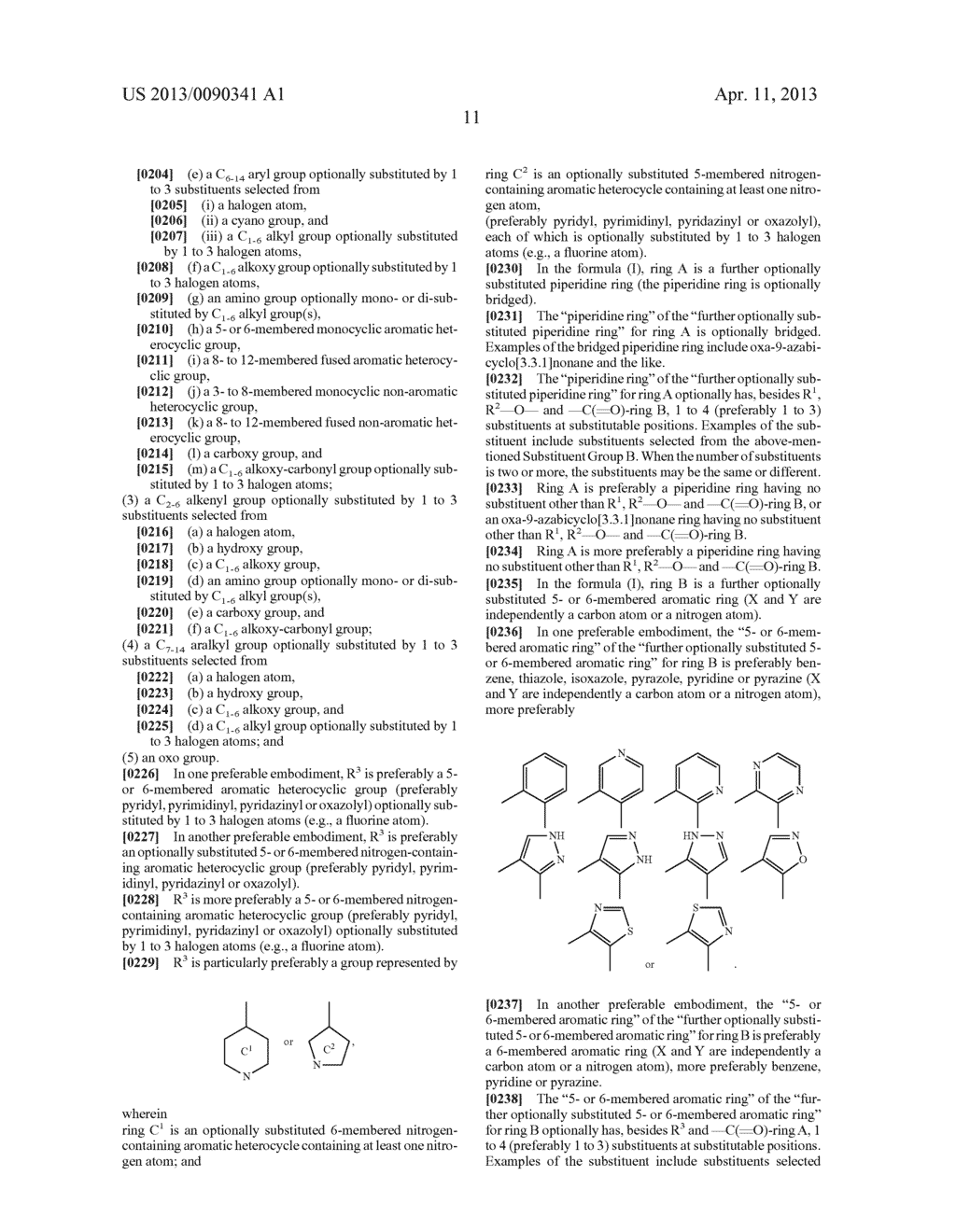 HETEROCYCLIC COMPOUNDS - diagram, schematic, and image 12