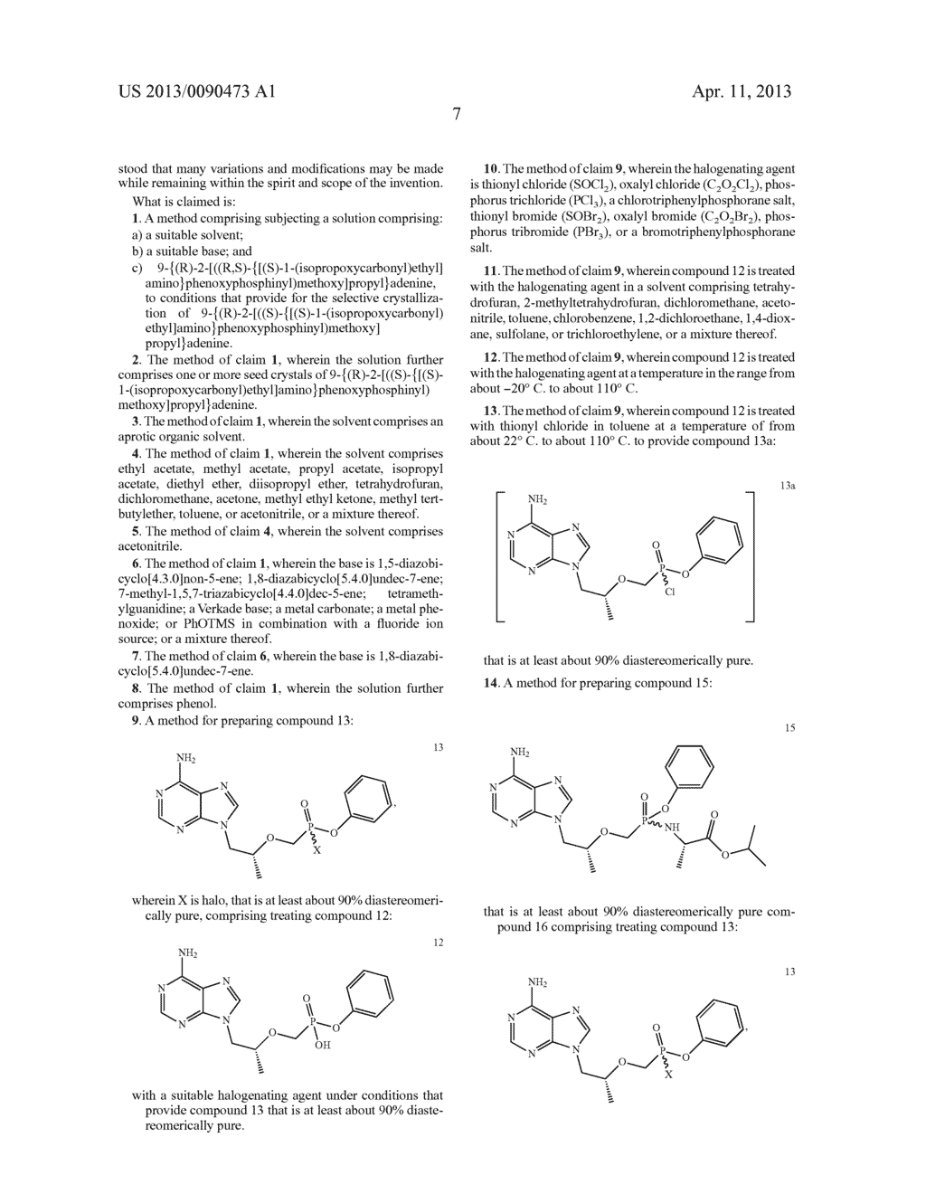 Methods for preparing anti-viral nucleotide analogs - diagram, schematic, and image 08