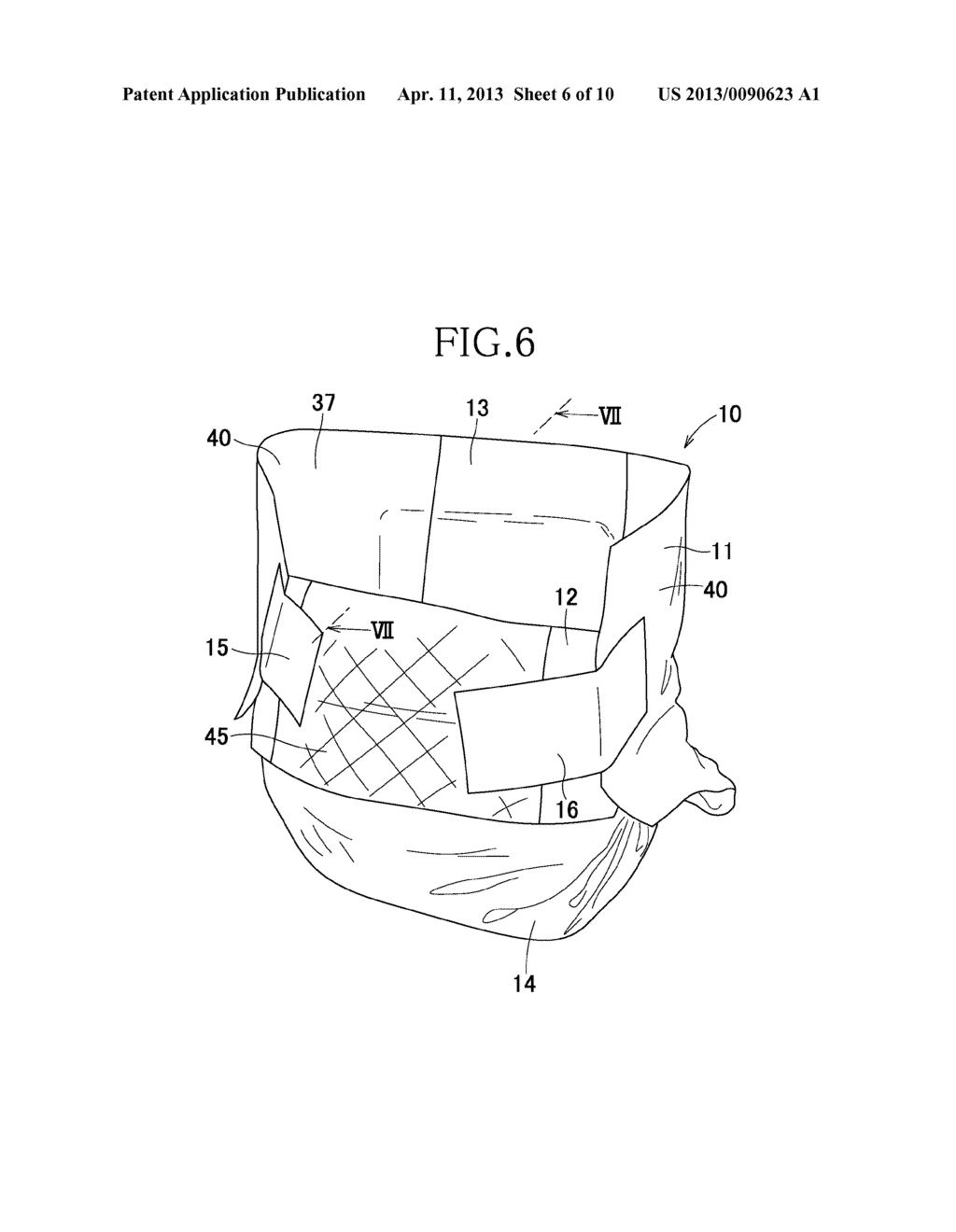 DISPOSABLE DIAPERS - diagram, schematic, and image 07