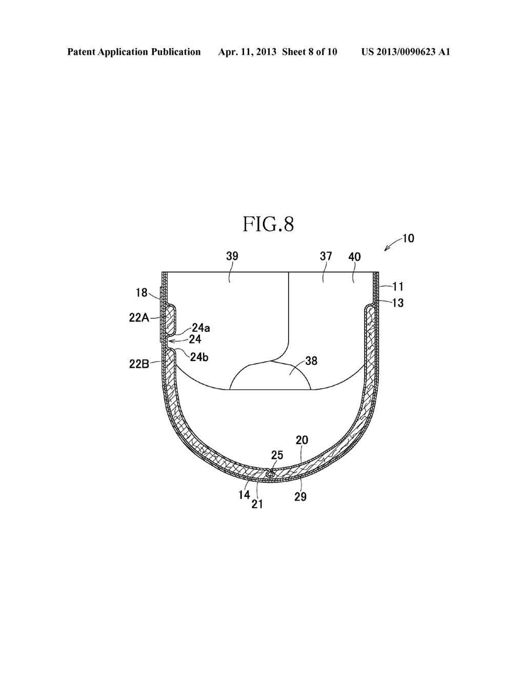 DISPOSABLE DIAPERS - diagram, schematic, and image 09