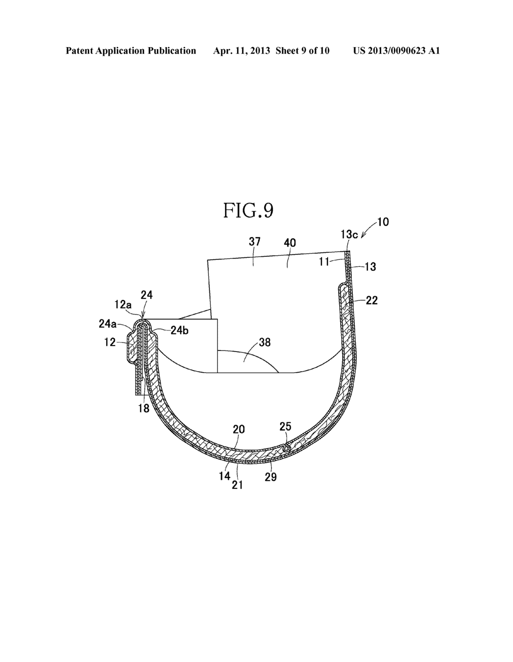 DISPOSABLE DIAPERS - diagram, schematic, and image 10