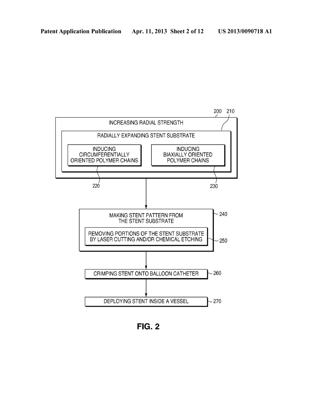 RADIALLY EXPANDABLE POLYMER PROSTHESIS AND METHOD OF MAKING SAME - diagram, schematic, and image 03