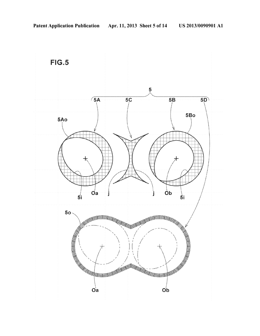 SIMULATING METHOD FOR KNEADED STATE OF FLUID - diagram, schematic, and image 06