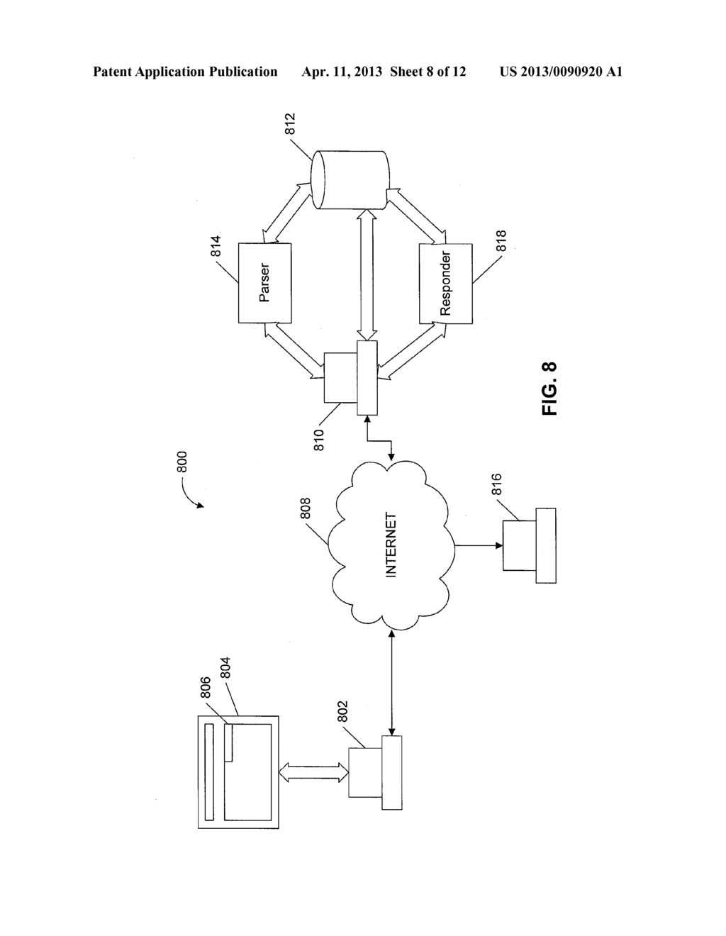 SYSTEMS AND METHODS FOR ACCESSING WEB PAGES USING NATURAL LANGUAGE - diagram, schematic, and image 09