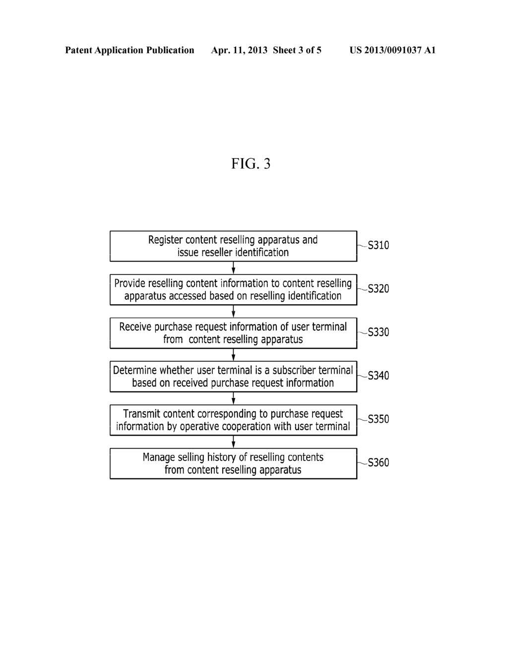 CONTENT RESELLING METHOD AND CONTENT SELLING APPARATUS THEREFOR - diagram, schematic, and image 04