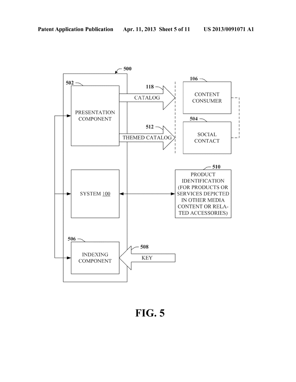 PRODUCT CATALOG DYNAMICALLY TAILORED TO USER-SELECTED MEDIA CONTENT - diagram, schematic, and image 06